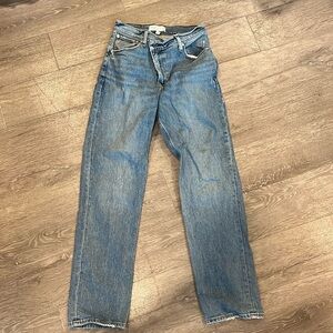 Abercrombie criss cross jean
